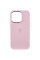 Чехол Silicone Case Metal Buttons (AA) для Apple iPhone 13 Pro Max (6.7) - Розовый / Chalk Pink - фото