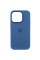 Чехол Silicone Case Metal Buttons (AA) для Apple iPhone 13 Pro Max (6.7) - Синий / Blue Jay - фото