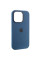 Чехол Silicone Case Metal Buttons (AA) для Apple iPhone 13 Pro Max (6.7) - Синий / StromBlue - фото