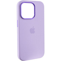 Чехол Silicone Case Metal Buttons (AA) для Apple iPhone 13 Pro Max (6.7) - Сиреневый / Lilac