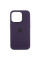 Чехол Silicone Case Metal Buttons (AA) для Apple iPhone 13 Pro Max (6.7) - Фиолетовый / Elderberry - фото