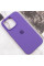 Чехол Silicone Case Metal Buttons (AA) для Apple iPhone 13 Pro Max (6.7) - Фиолетовый / Iris - фото