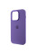 Чехол Silicone Case Metal Buttons (AA) для Apple iPhone 13 Pro Max (6.7) - Фиолетовый / Iris - фото