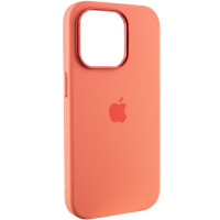 Чохол Silicone Case Metal Buttons (AA) для Apple iPhone 13 Pro (6.1) - Рожевий / Pink Pomelo