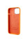 Чехол Silicone Case Metal Buttons (AA) для Apple iPhone 13 (6.1) - Оранжевый / Marigold - фото