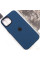 Чохол Silicone Case Metal Buttons (AA) для Apple iPhone 13 (6.1) - Синій / StromBlue - фото