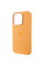 Чехол Silicone Case Metal Buttons (AA) для Apple iPhone 14 Pro (6.1) - Оранжевый / Marigold - фото