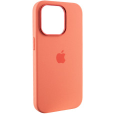 Чехол Silicone Case Metal Buttons (AA) для Apple iPhone 14 Pro Max (6.7) - Розовый / Pink Pomelo