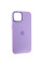 Чохол Silicone Case Metal Buttons (AA) для Apple iPhone 14 (6.1) - Бузковий / Lilac - фото