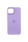 Чохол Silicone Case Metal Buttons (AA) для Apple iPhone 14 (6.1) - Бузковий / Lilac - фото