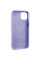 Чохол Silicone Case Metal Buttons (AA) для Apple iPhone 14 (6.1) - Бузковий / Lilac - фото