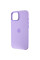 Чохол Silicone Case Metal Buttons (AA) для Apple iPhone 14 (6.1) - Бузковий / Lilac - фото