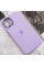 Чохол Silicone Case Metal Buttons (AA) для Apple iPhone 14 (6.1) - Бузковий / Lilac - фото