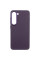 Кожаный чехол Bonbon Leather Metal Style для Samsung Galaxy S22+ - Фиолетовый / Dark Purple