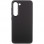 Шкіряний чохол Bonbon Leather Metal Style для Samsung Galaxy S22+ - Чорний / Black