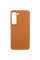 Кожаный чехол Bonbon Leather Metal Style для Samsung Galaxy S23 - Коричневый / Brown