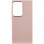 Кожаный чехол Bonbon Leather Metal Style для Samsung Galaxy S23 Ultra - Розовый / Light pink