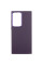 Кожаный чехол Bonbon Leather Metal Style для Samsung Galaxy S23 Ultra - Фиолетовый / Dark Purple