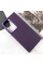 Кожаный чехол Bonbon Leather Metal Style для Samsung Galaxy S23 Ultra - Фиолетовый / Dark Purple