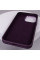 Кожаный чехол Bonbon Leather Metal Style with MagSafe для Apple iPhone 11 (6.1) - Фиолетовый / Dark Purple