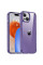 Чехол TPU+PC Multi-Color для Apple iPhone 13 (6.1) - Purple