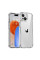 Чехол TPU+PC Multi-Color для Apple iPhone 14 (6.1) - Clear - фото