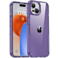 Чехол TPU+PC Multi-Color для Apple iPhone 14 (6.1) - Purple