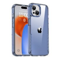 Чохол TPU+PC Multi-Color для Apple iPhone 15 (6.1) - Blue