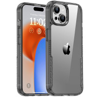 Чехол TPU+PC Multi-Color для Apple iPhone 15 (6.1) - Black