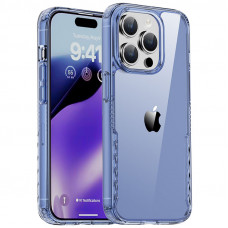 Чехол TPU+PC Multi-Color для Apple iPhone 15 Pro (6.1) - Blue