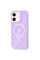 Чохол TPU Galaxy Sparkle (MagFit) для Apple iPhone 11 (6.1) - Purple+Glitter