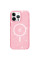 Чехол TPU Galaxy Sparkle (MagFit) для Apple iPhone 12 Pro / 12 (6.1) - Pink+Glitter - фото