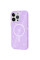 Чохол TPU Galaxy Sparkle (MagFit) для Apple iPhone 12 Pro / 12 (6.1) - Purple+Glitter - фото