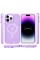 Чехол TPU Galaxy Sparkle (MagFit) для Apple iPhone 14 Pro (6.1) - Purple+Glitter - фото