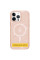 Чохол TPU Galaxy Sparkle (MagFit) для Apple iPhone 16 Pro Max (6.9) - Gold+Glitter - фото