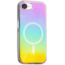Чехол TPU Galaxy Sparkle (MagFit) для Apple iPhone 16e (6.1) - Chroma+Glitter