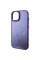 Чехол TPU+Glass Sapphire Midnight Open Camera with MagSafe для Apple iPhone 15 (6.1) - Фиолетовый / Deep Purple - фото