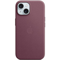 Чохол FineWoven (AAA) with MagSafe для Apple iPhone 15 (6.1) - Mulberry