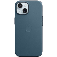 Чохол FineWoven (AAA) with MagSafe для Apple iPhone 15 (6.1) - Pacific Blue