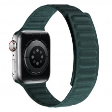 Ремешок FineWoven (AAA) для Apple watch 38mm/40mm/41mm - Evergree