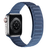 Ремешок FineWoven (AAA) для Apple watch 42mm/44mm/45mm - Pacific Blue