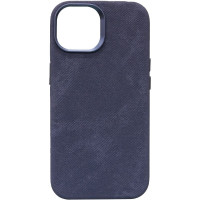 Чехол Denim with MagSafe для Apple iPhone 14 (6.1) - Blue