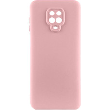 Чохол Silicone Cover Lakshmi Full Camera (A) для Xiaomi Redmi Note 9s / Note 9 Pro / Note 9 Pro Max - Рожевий / Pink