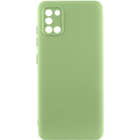 Чехол Silicone Cover Lakshmi Full Camera (A) для Samsung Galaxy A31 - Зеленый / Pistachio