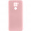 Чохол Silicone Cover Lakshmi Full Camera (A) для Xiaomi Redmi Note 9 / Redmi 10X - Рожевий / Pink