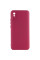 Чехол Silicone Cover Lakshmi Full Camera (A) для Xiaomi Redmi 9A - Бордовый / Marsala