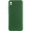 Чехол Silicone Cover Lakshmi Full Camera (A) для Xiaomi Redmi 9A - Зеленый / Dark green