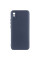 Чехол Silicone Cover Lakshmi Full Camera (A) для Xiaomi Redmi 9A - Синий / Midnight Blue - фото