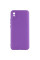 Чохол Silicone Cover Lakshmi Full Camera (A) для Xiaomi Redmi 9A - Фіолетовий / Purple - фото