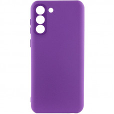 Чехол Silicone Cover Lakshmi Full Camera (A) для Samsung Galaxy S21 - Фиолетовый / Purple